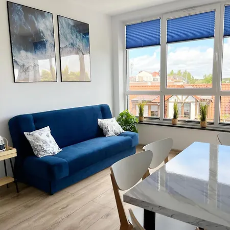 Magellan Lux 50 M Od Plazy Z Tarasem Z Widokiem Na Morze Rowy (Pomerania)